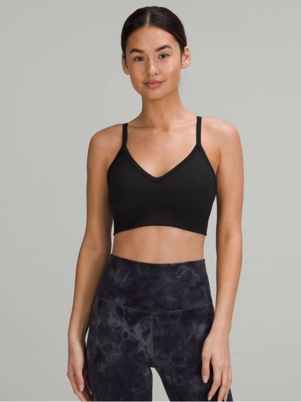 Lululemon Ebb to Street Bra Black Size 6 C/D Cup